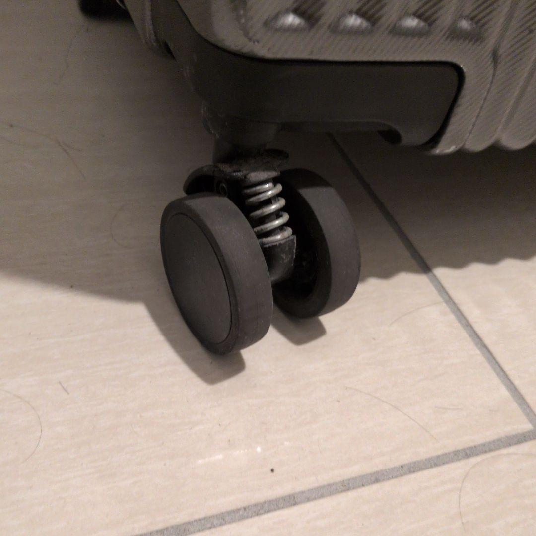 スーツケース キャリーケース 90L キャリーバッグ グレー C.jutro