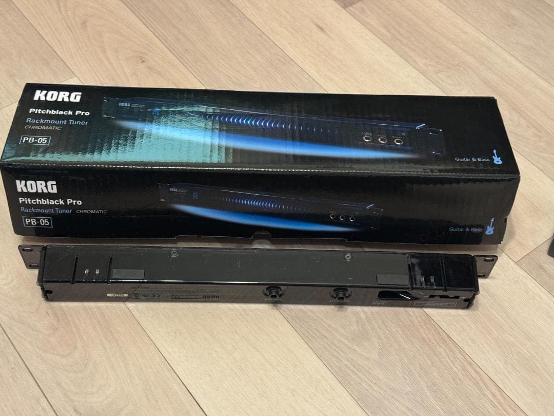 KORG Pitchblack Pro PB-05 ラックチューナー