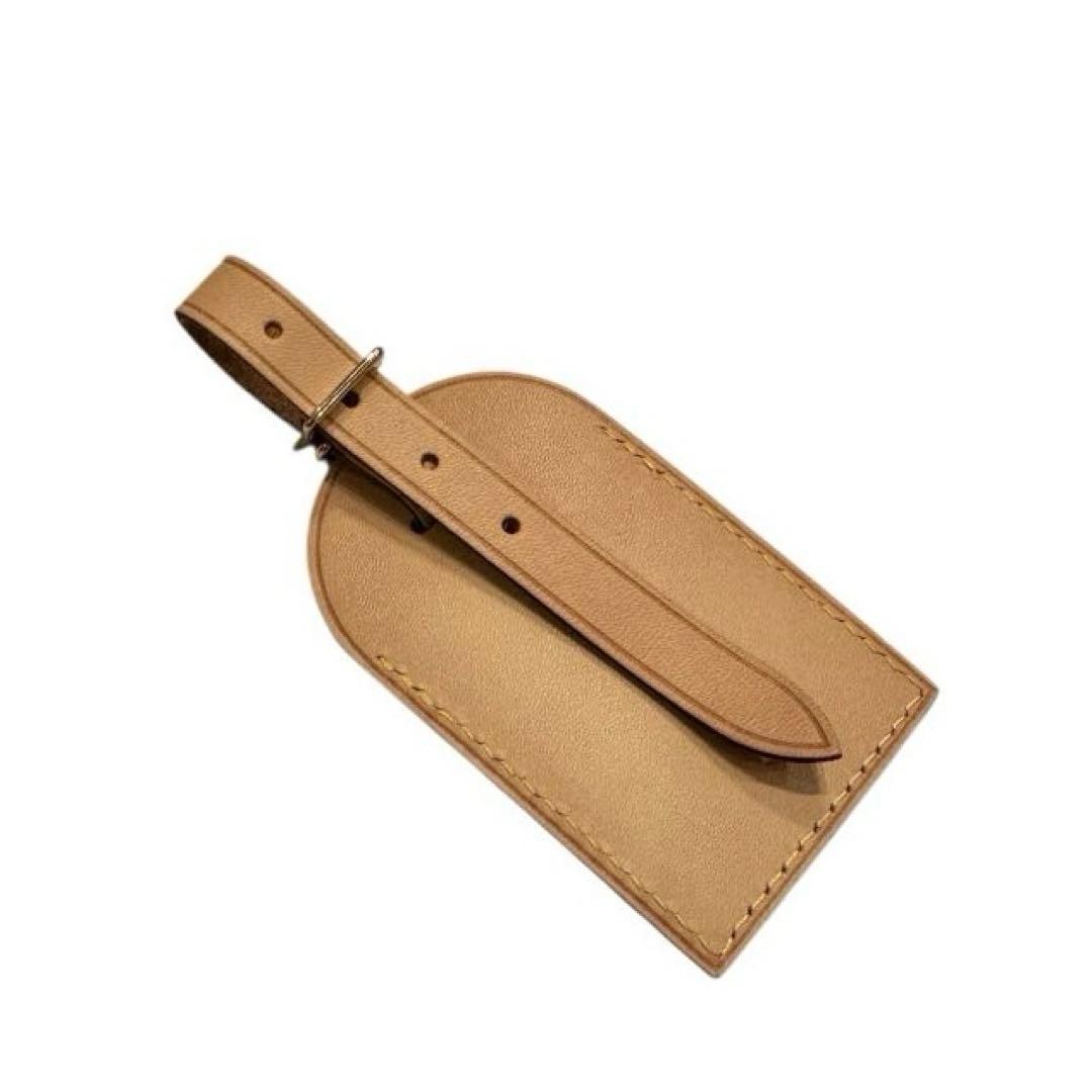 ルイ・ヴィトン ネームタグ ベージュ キーホルダー