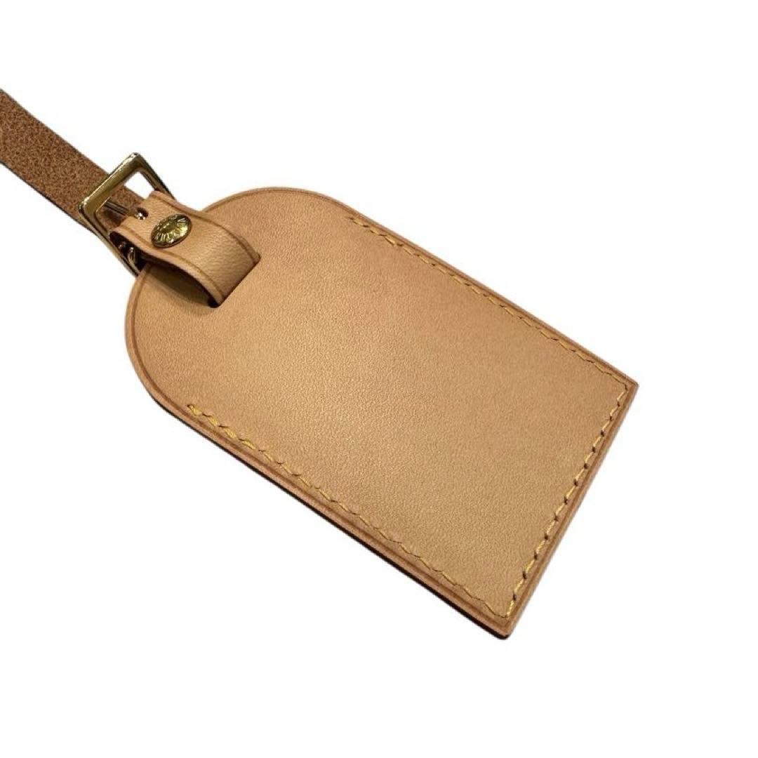 ルイ・ヴィトン ネームタグ ベージュ キーホルダー