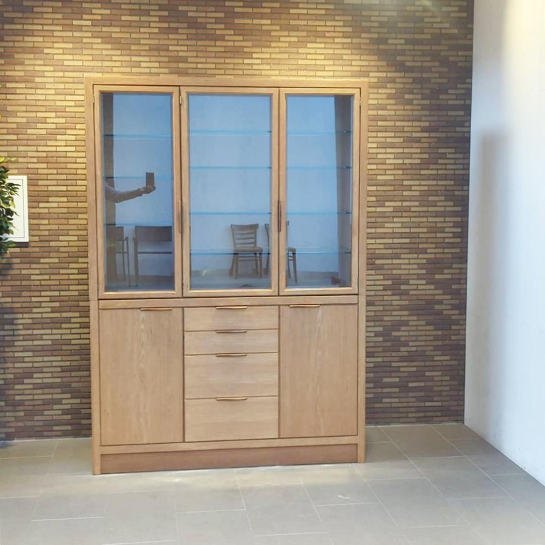 決算セール◇旭川家具　CONDE HOUSE　ナラ×ウォールナット