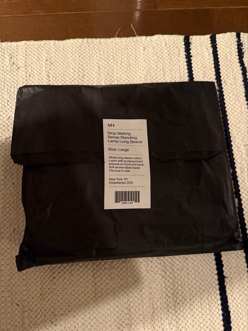 S*N様 新品未使用 A24 Stop Making Sense ロンT Lサイ