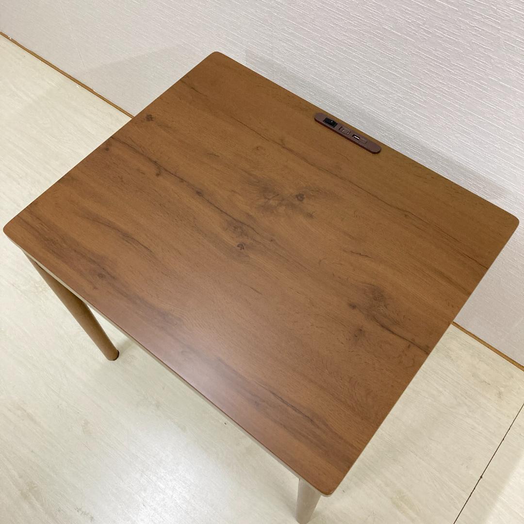 ニトリ　こたつデスク　椅子　２点セット　アームチェア　机