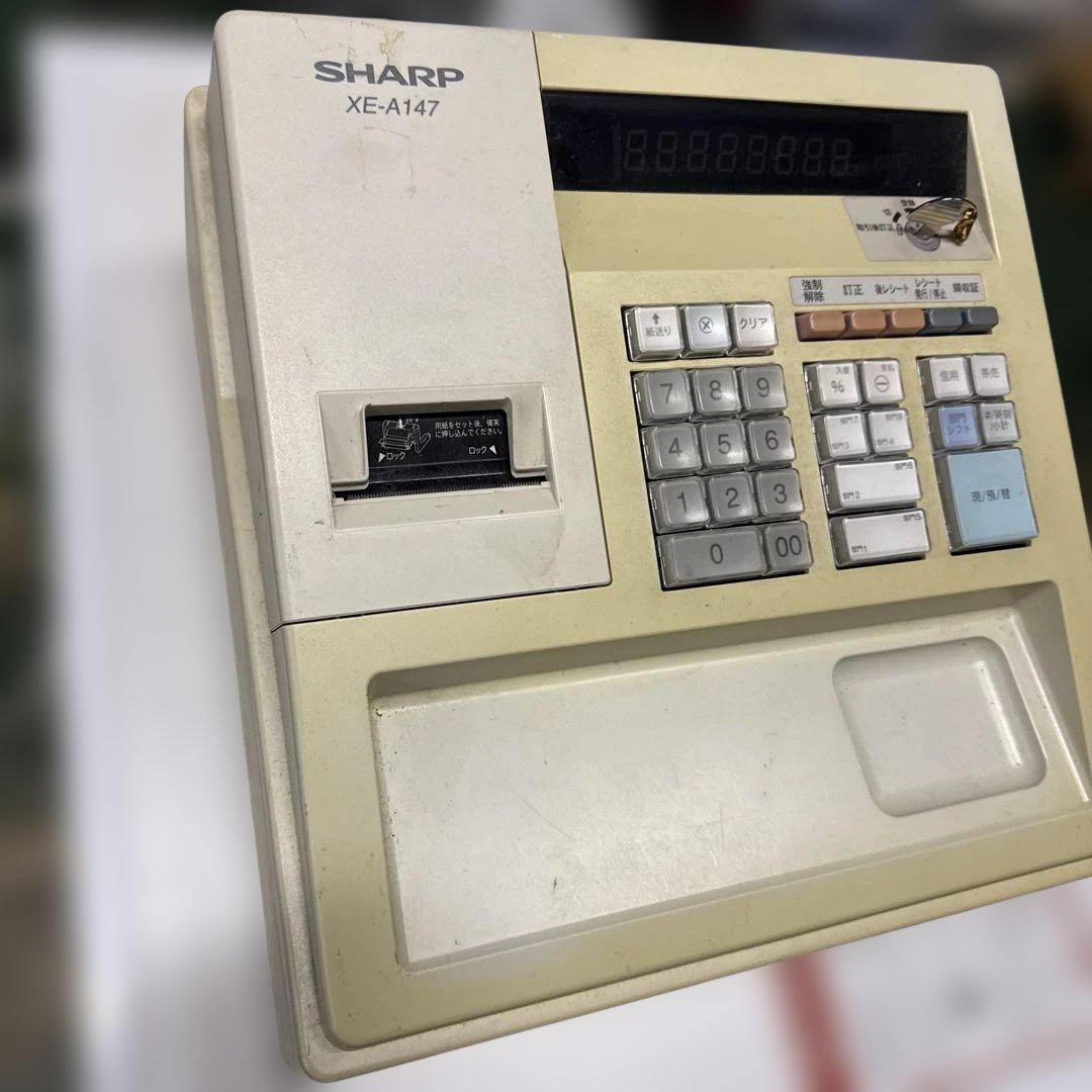 SHARP XE-A147 レジスター
