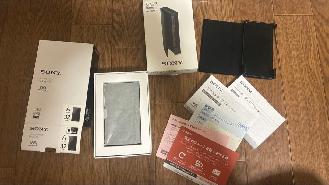 ［純正ケース，付属品完備］ソニーウォークマン NW- A306