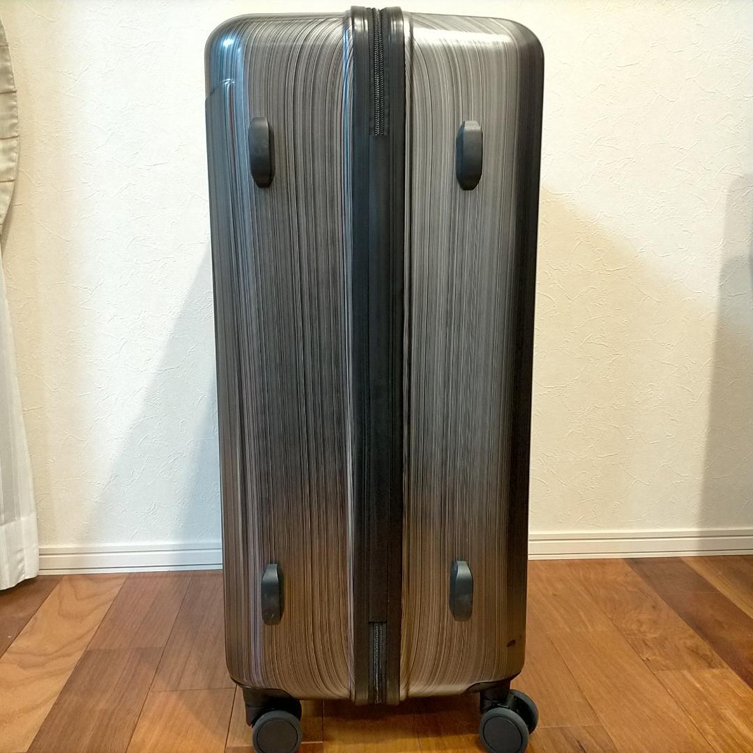 スーツケース エース クレスタ２ 85L ブラック ストッパー キャリーケース