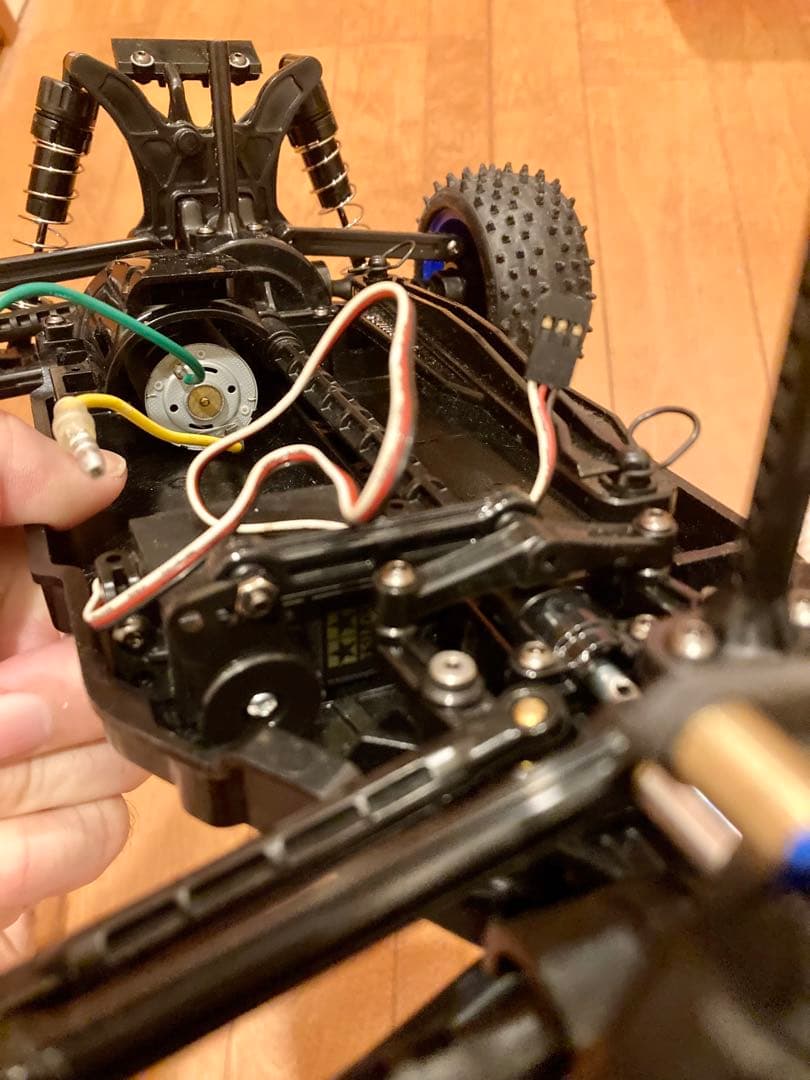 タミヤ 4WDバギーシャーシ TT02B 380モーター使用