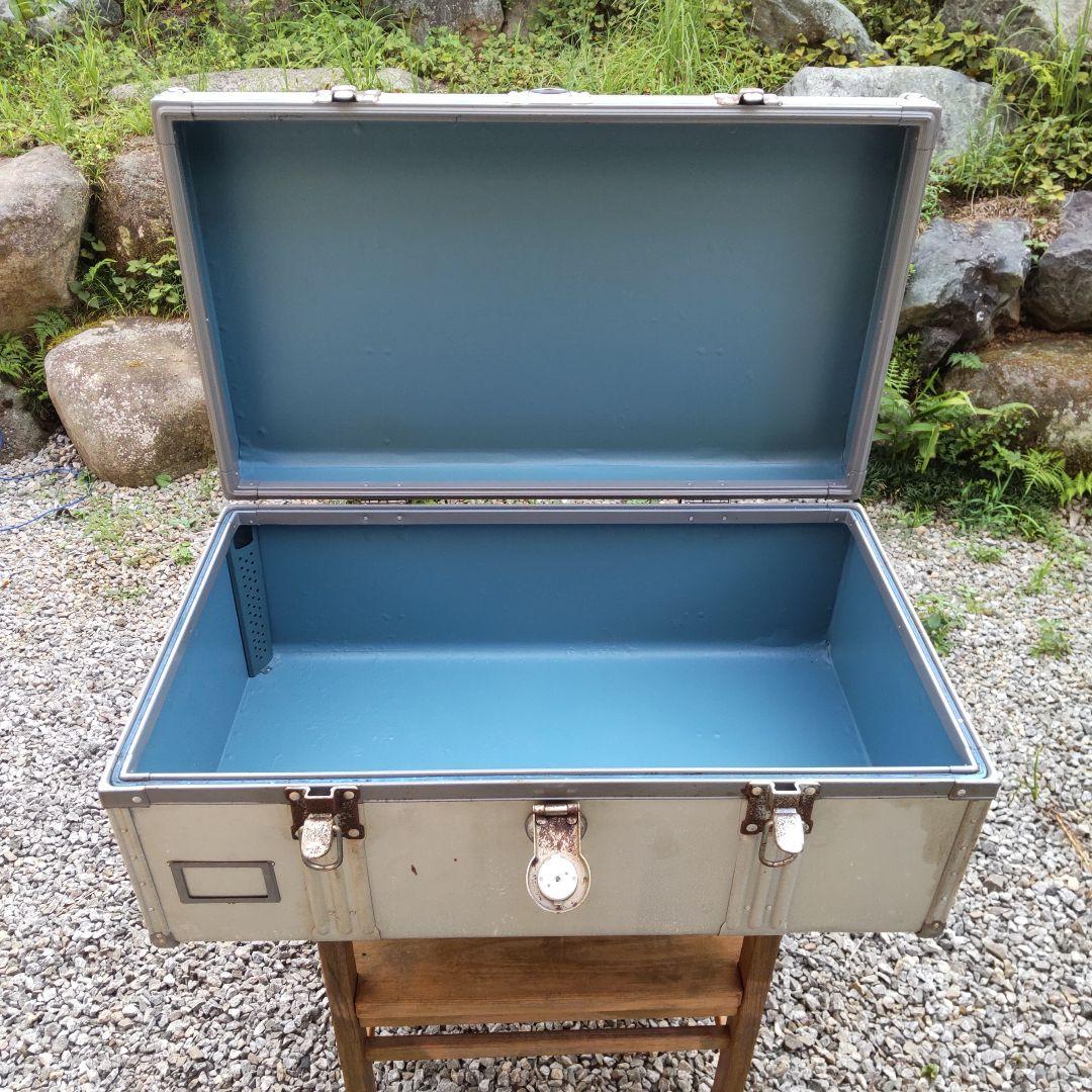 三越　アルミ大型トランク　ジュラルミンケース　日本製