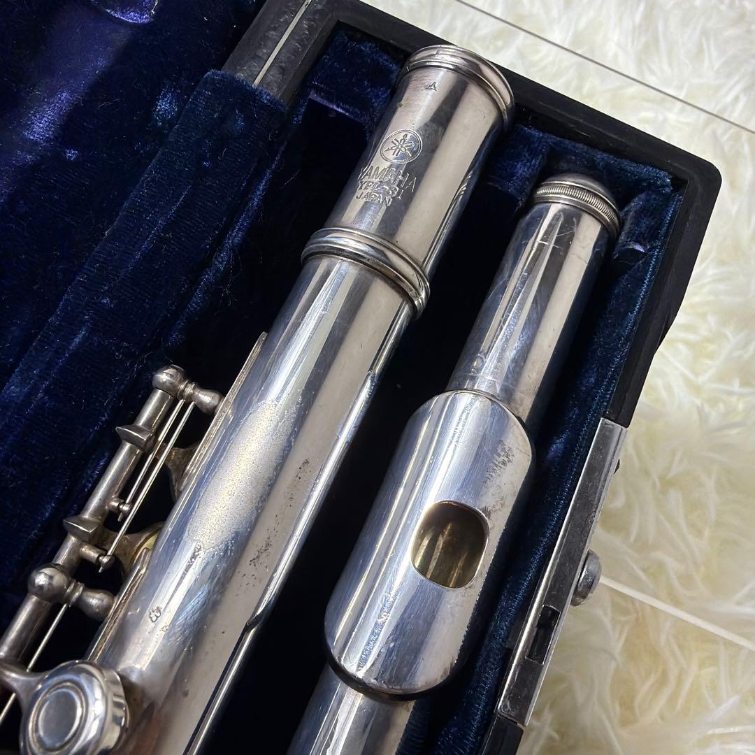 YAMAHA フルート YFL-31 頭部管銀製 Eメカ付き　ハードケース