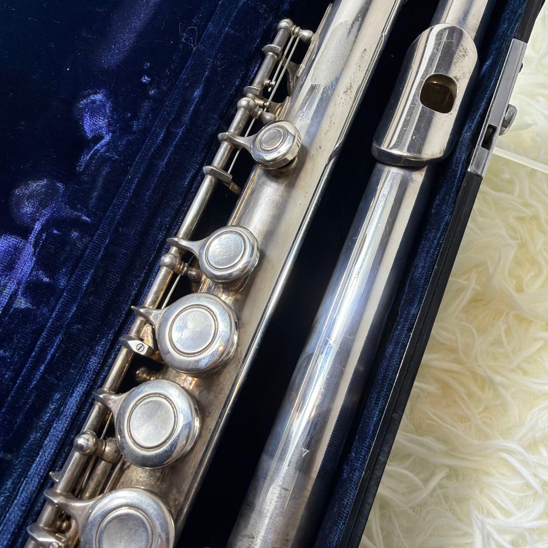 YAMAHA フルート YFL-31 頭部管銀製 Eメカ付き　ハードケース