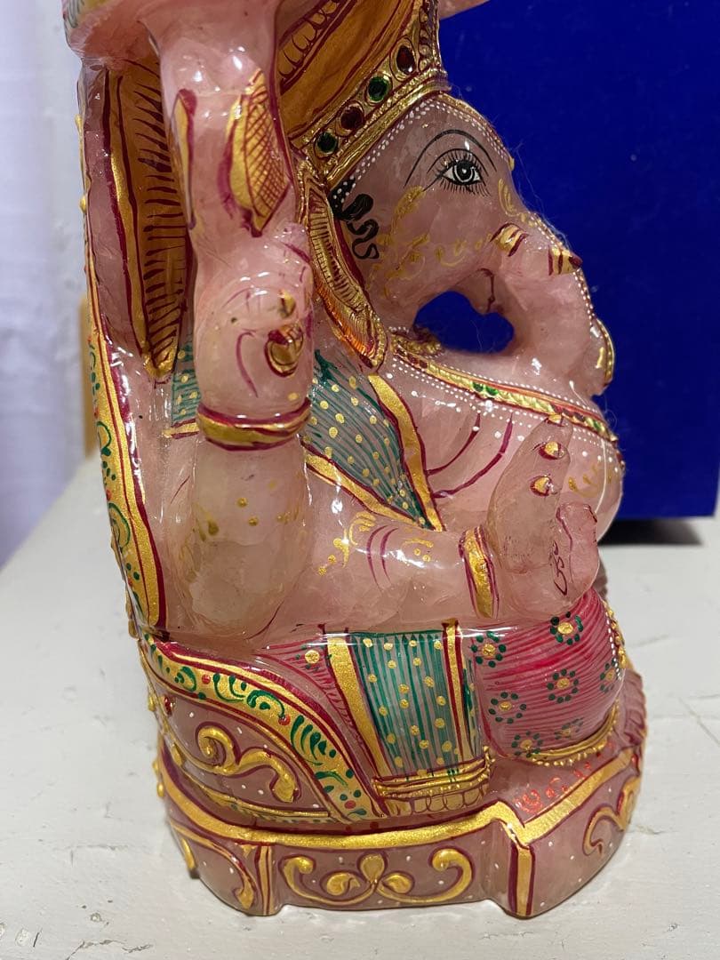 新春お値下げ！ ガネーシャ　天然石　特大　置物　希少