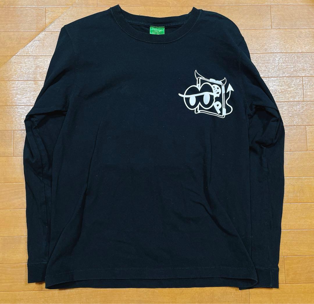 テークエム 梅田サイファー ロンT Mサイズ hell walk ブラック