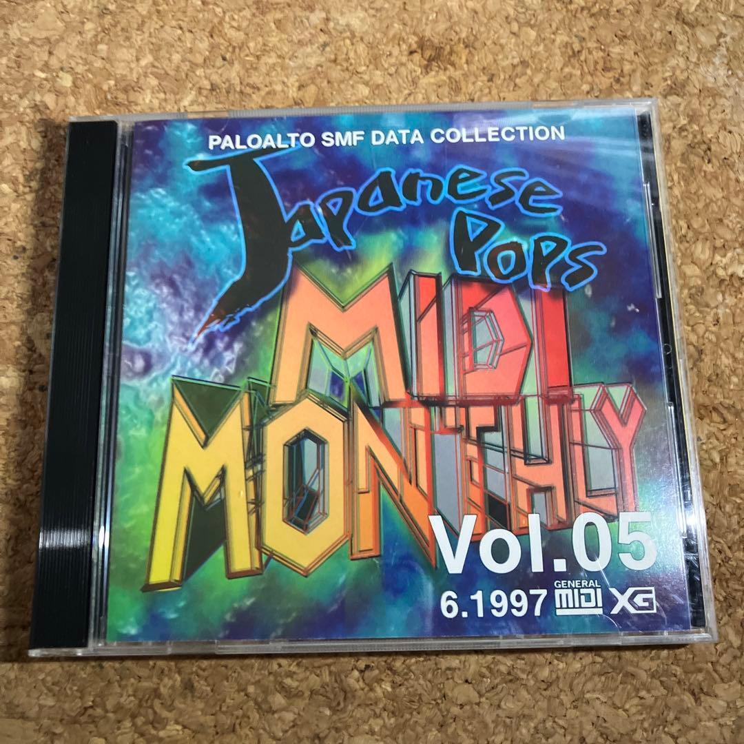 DTM・DAW Japanese Pops MIDI MONTHLY Vol.05 SMF XG