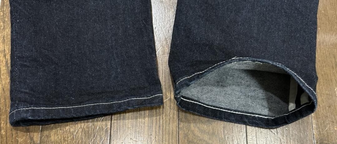 ＊ネイタルデザイン G55フラップ サルエル デニムパンツ W32 L20