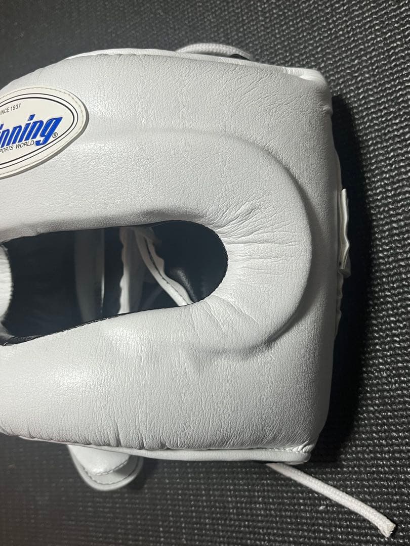 Winning ヘッドギア ホワイト Mサイズ 袋付き