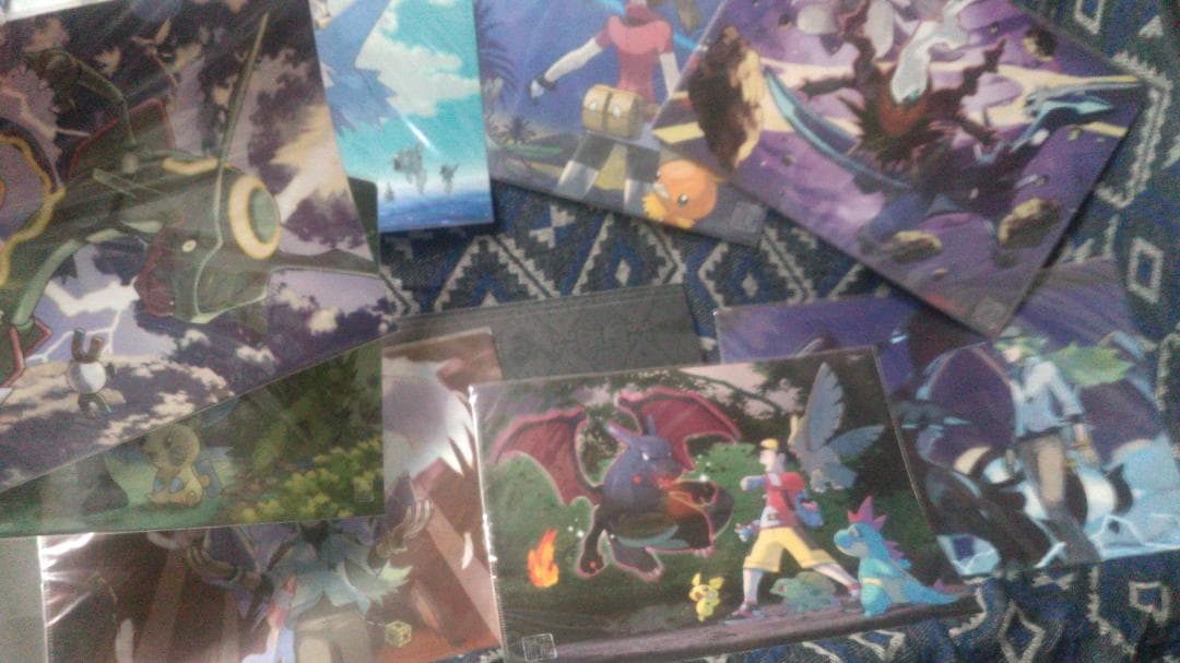 ポケットモンスター　A4クリアファイル  ポケモンセンタ　8枚組　未使用　未開封