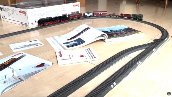 märklin / メルクリンの蒸気機関車セット(レール付)