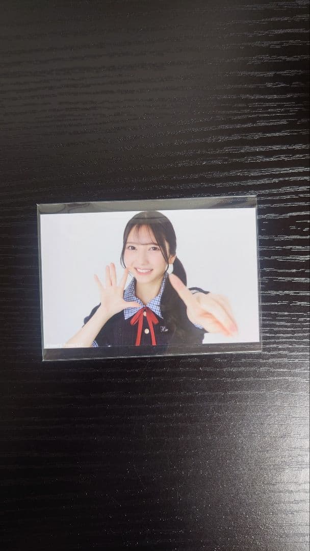 日向坂46　直筆サイン入り生写真　竹内希来里