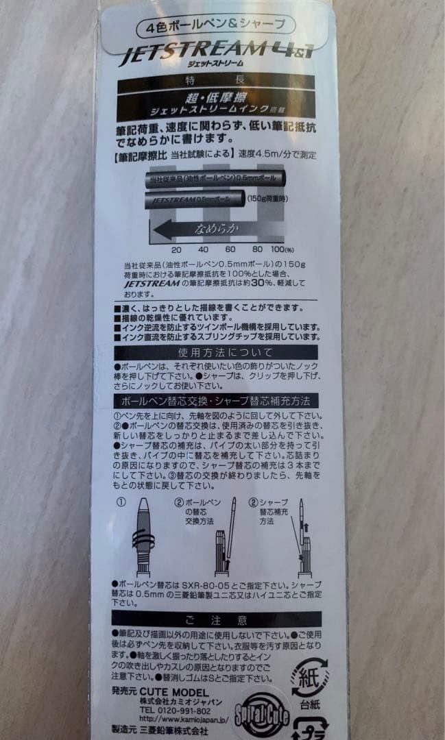 ジェットストリーム　4&1 JET STREAM ちいかわ　ボールペン