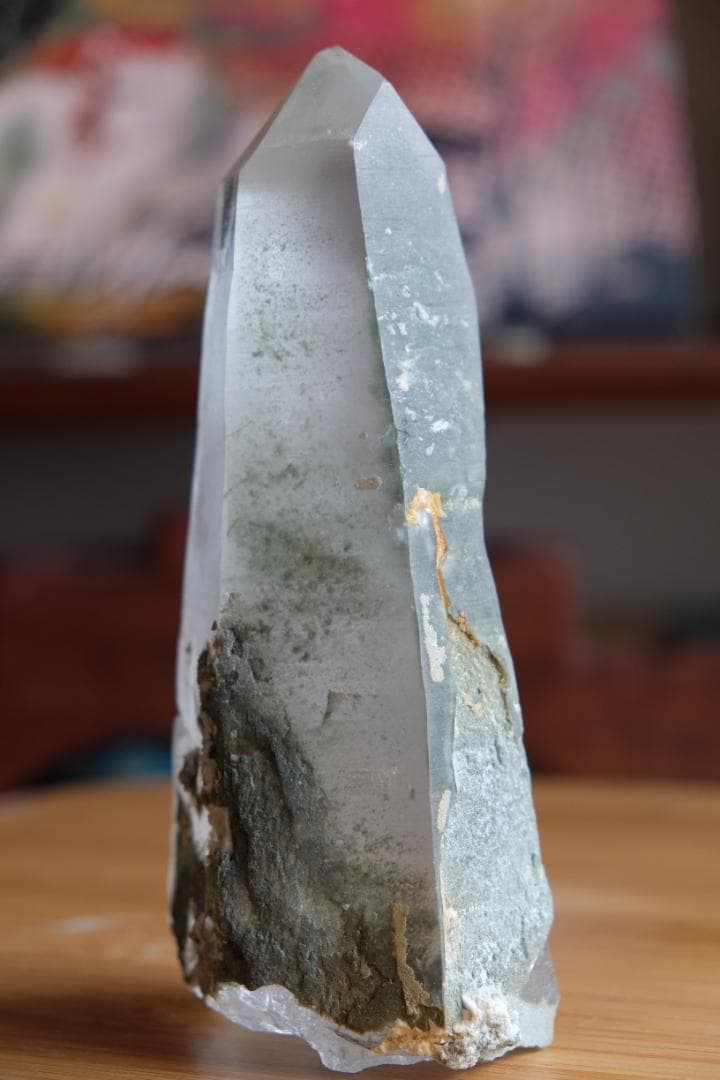 A ガネッシュヒマール産水晶 ガネーシュヒマール クローライト レムリアンシード