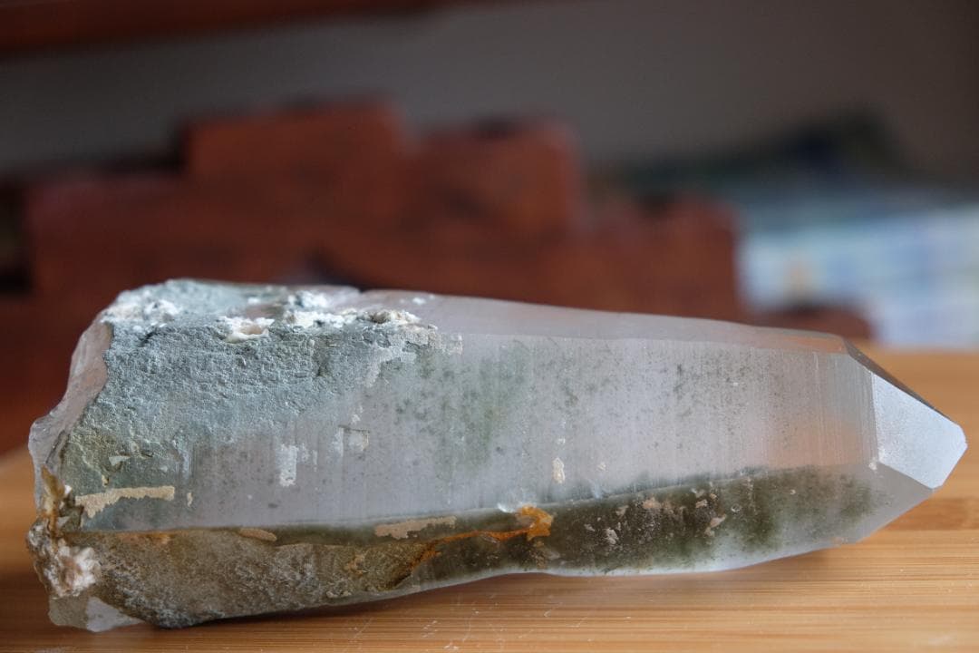 A ガネッシュヒマール産水晶 ガネーシュヒマール クローライト レムリアンシード