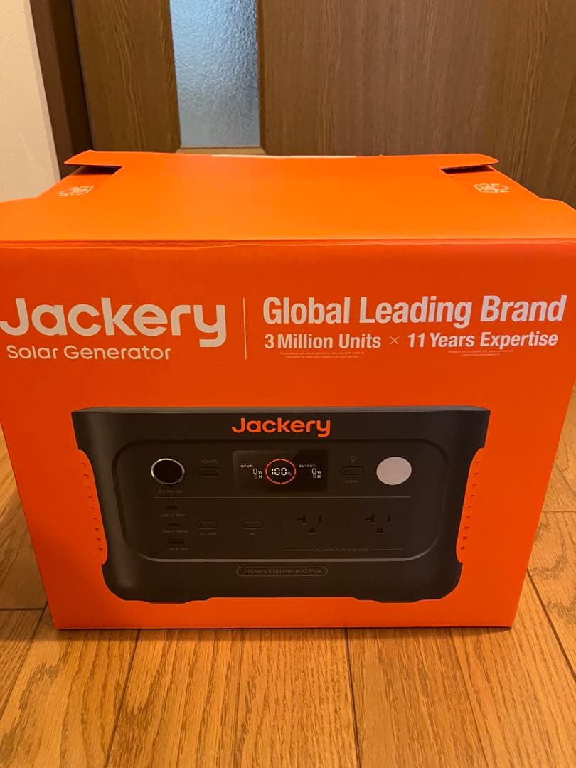 【美品】Jackery ポータブル電源 600 Plus 632Wh