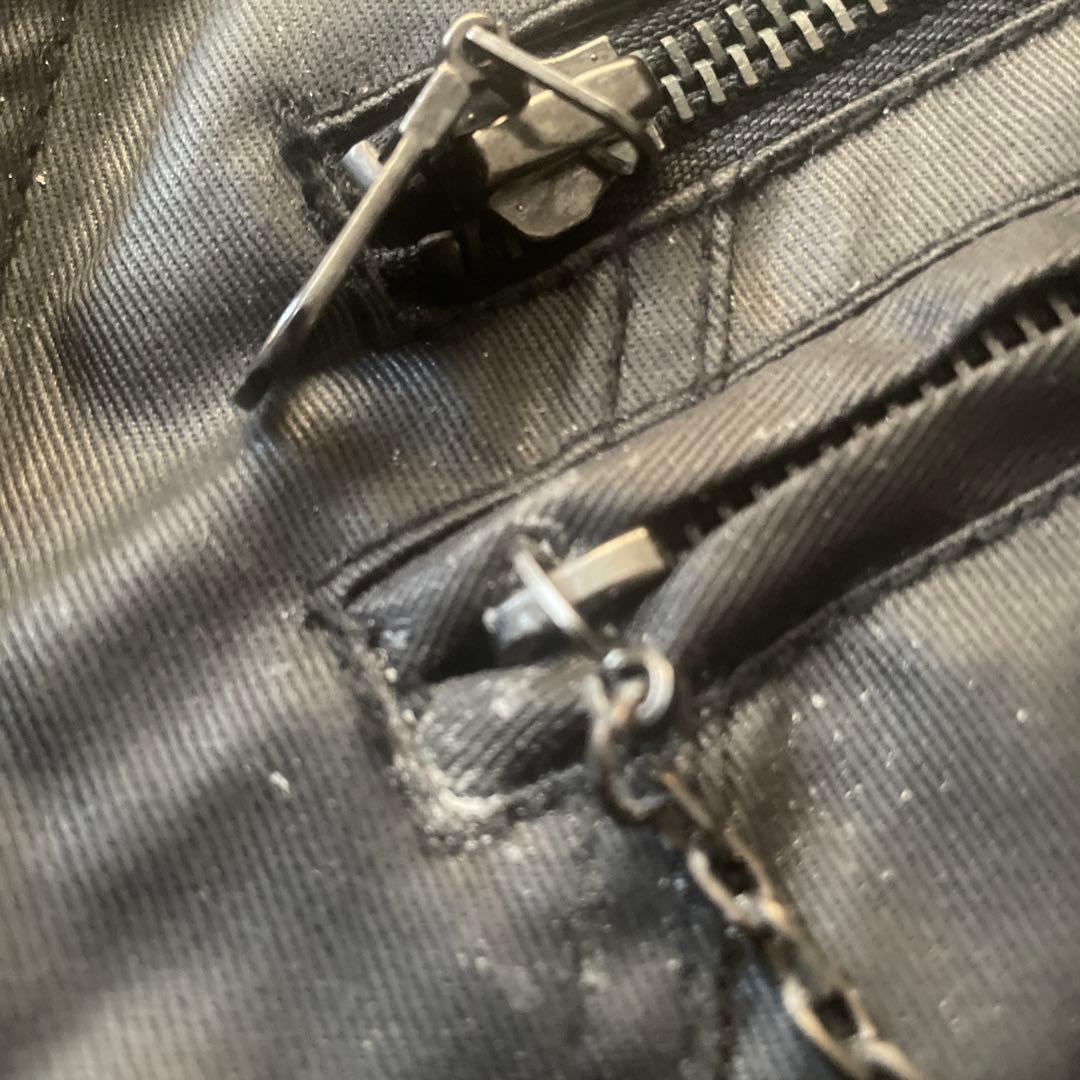 00s FUGA コーティング　ライダース　ジャケット　archive