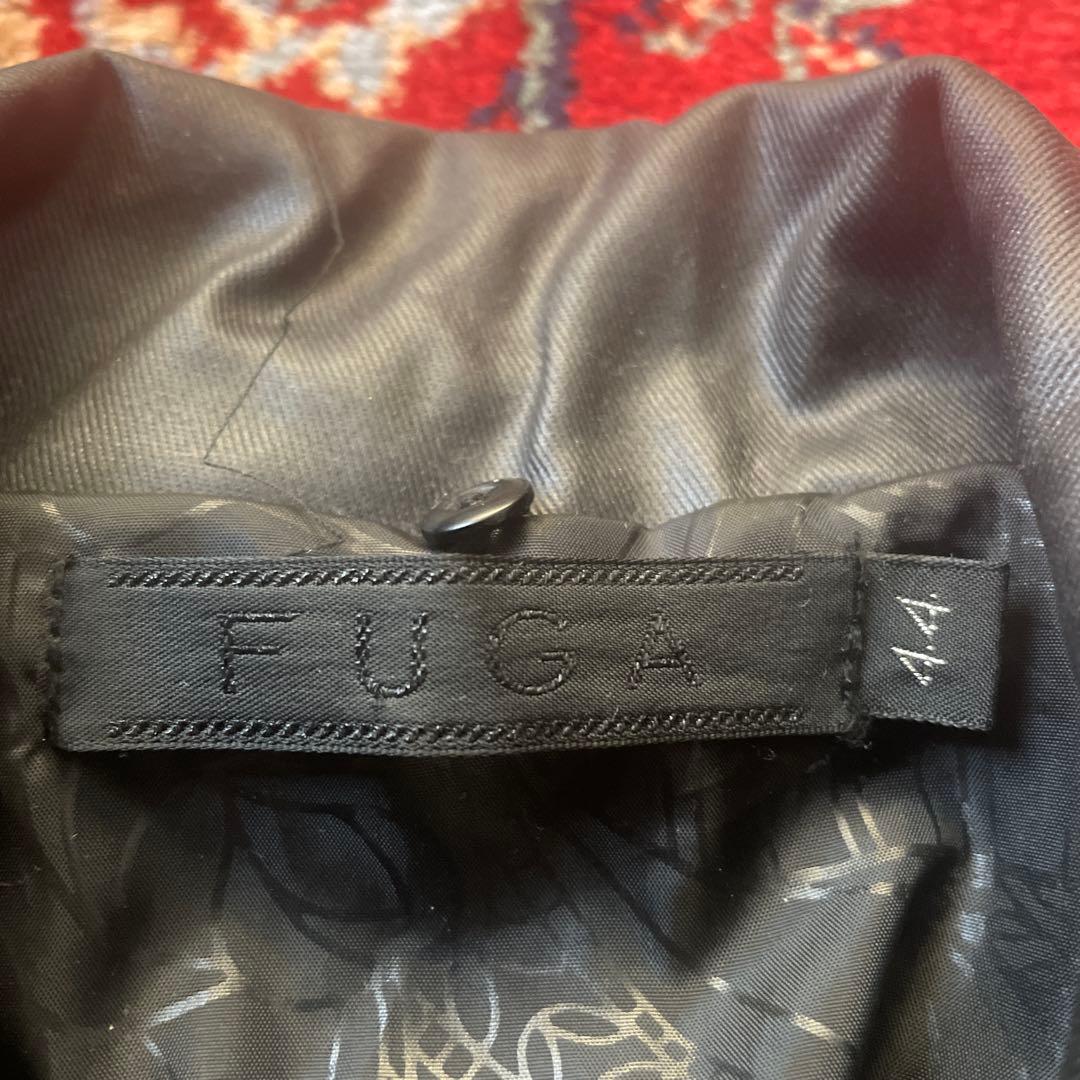 00s FUGA コーティング　ライダース　ジャケット　archive