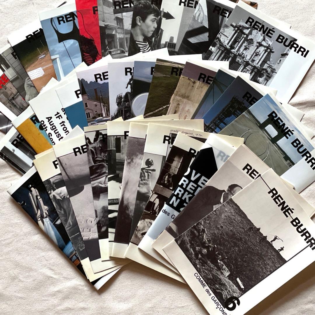 RENE BURRI ルネ・ブリ コムデギャルソンDM 37冊 封筒付