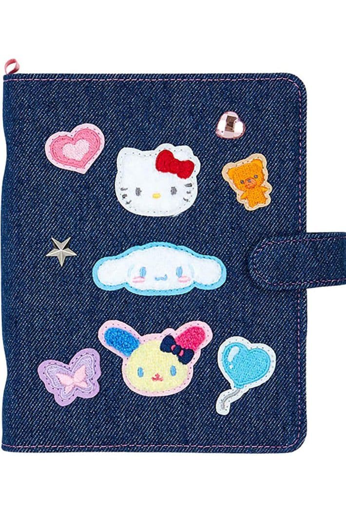 サンリオ デニムワッペンバインダー