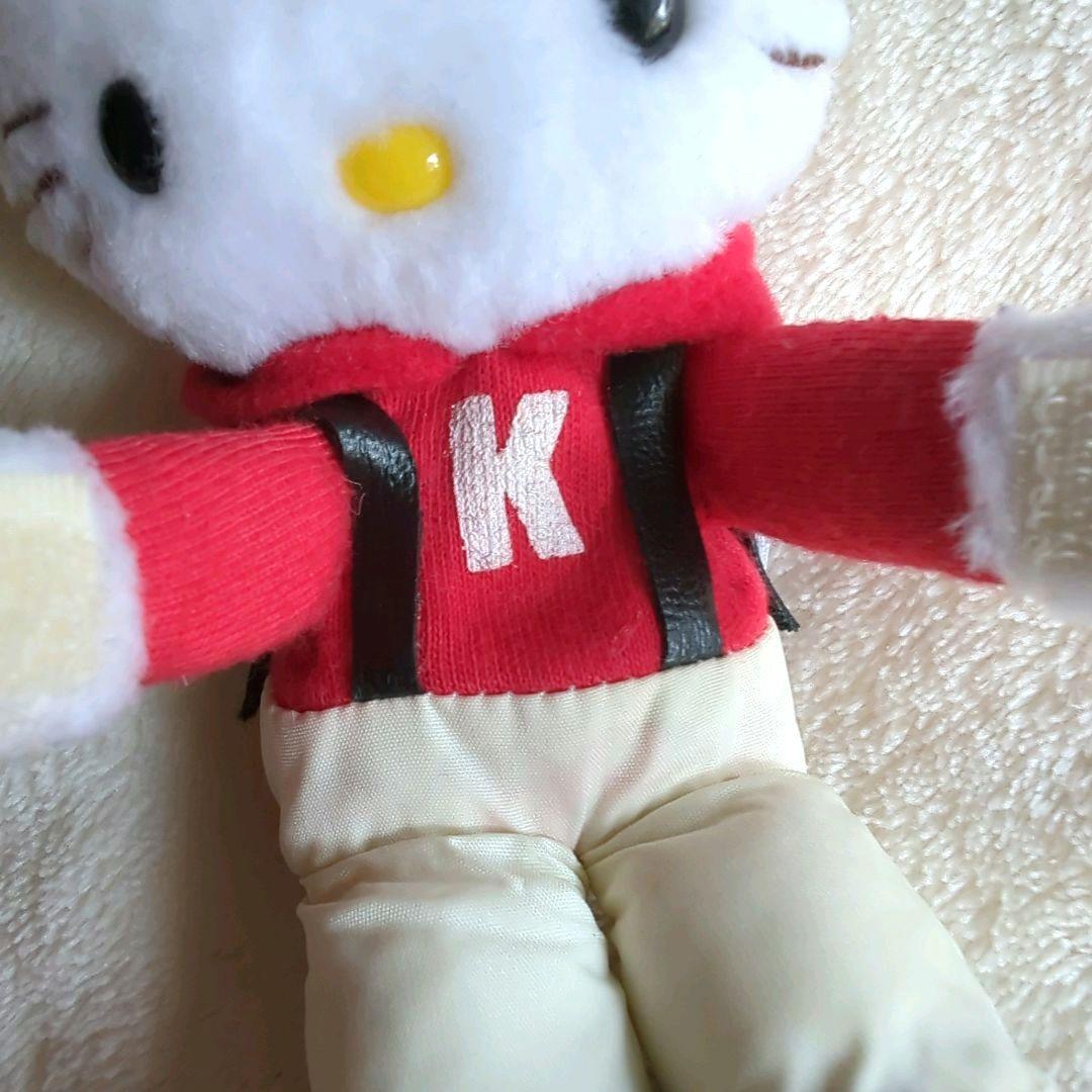 当時物　レア　レトロ　ハローキティ マスコットぬいぐるみ　キティー　サンリオ