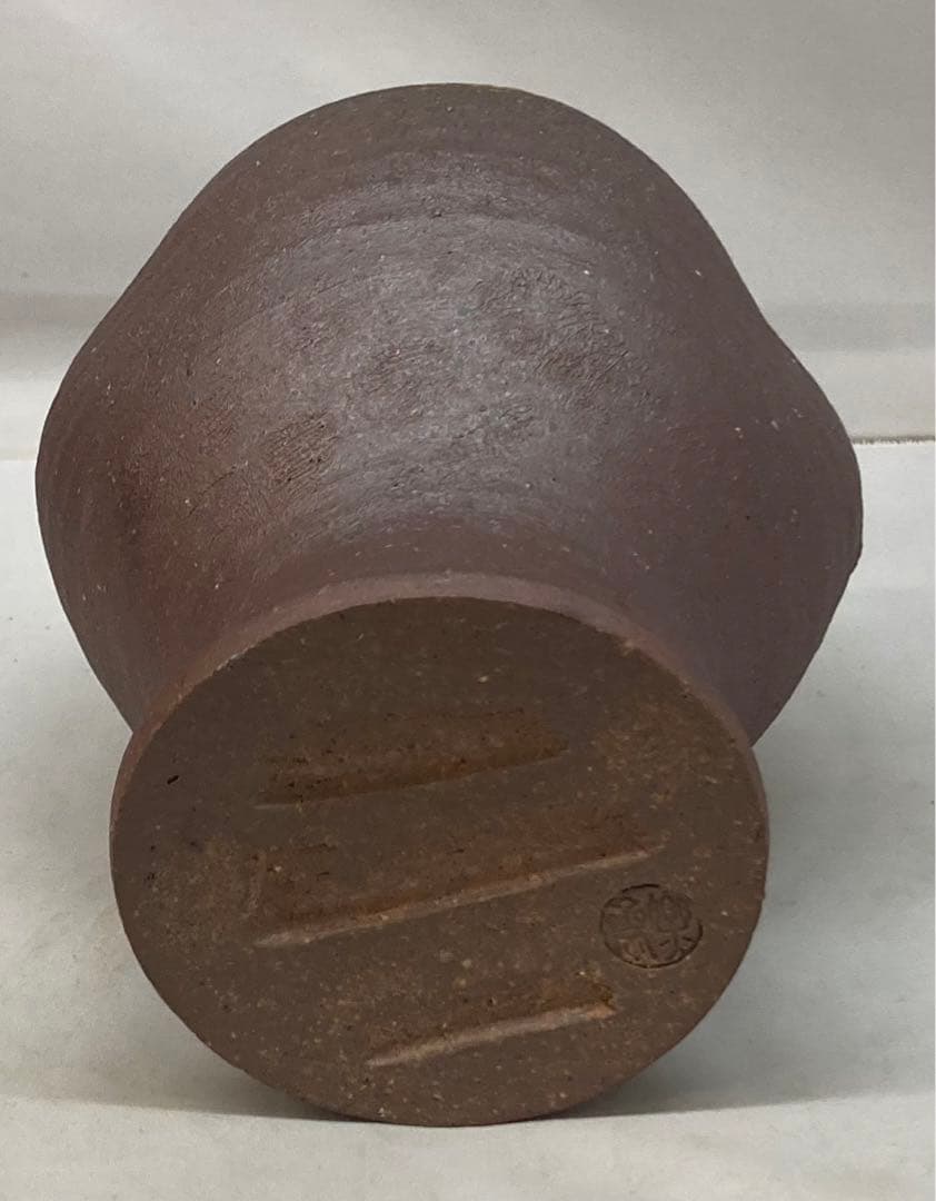 B163b  高橋楽斎作　花入・徳利・玉露茶器　3点セット　共箱　極箱