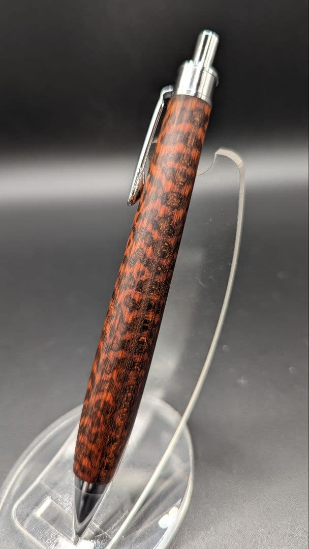 399ペン工房翌檜　極上　スネークウッド　木軸シャーペン　ボールペン