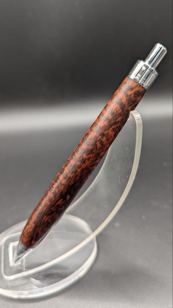 399ペン工房翌檜　極上　スネークウッド　木軸シャーペン　ボールペン