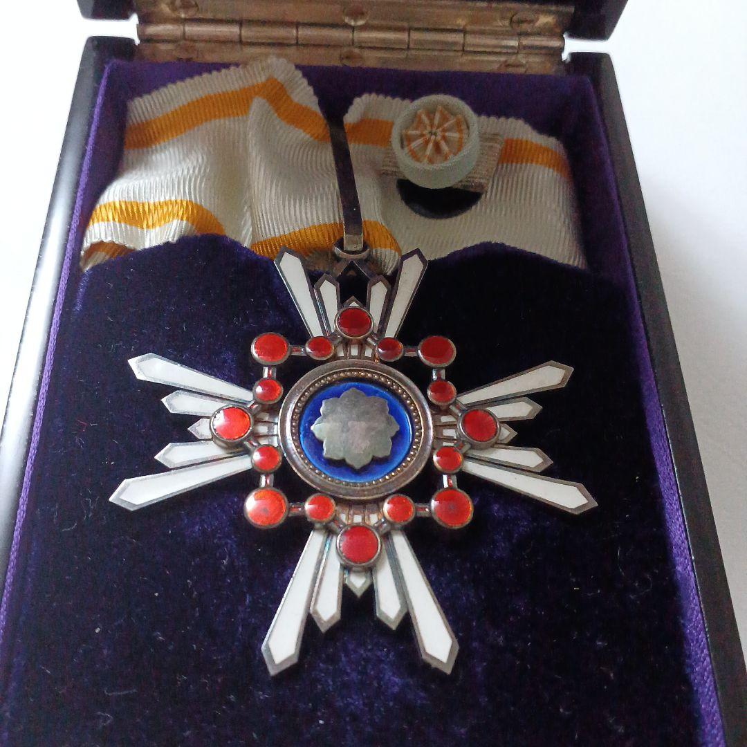 勲三等瑞宝章　勲章美品