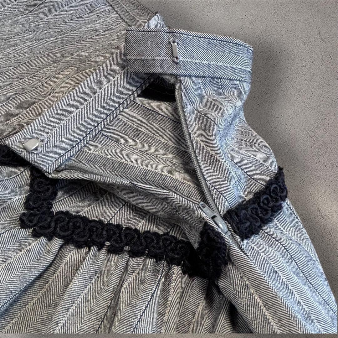 1688【COMME des GARÇONS】フレアスカート ミモレ丈 春秋冬