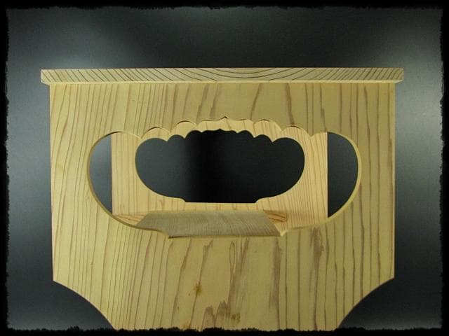 玄々斎好 杉棚 玄々棚 十一代 精中宗室 裏千家 棚物 茶道具 f269