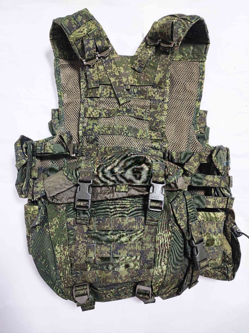 ロシア軍 実物 6sh117 新ロット タクティカルベスト バックパック セット