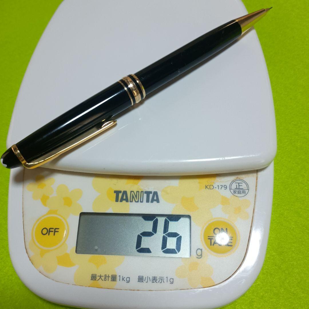 モンブランシャープペンシル マイスターシュテュック No165 ゴールド