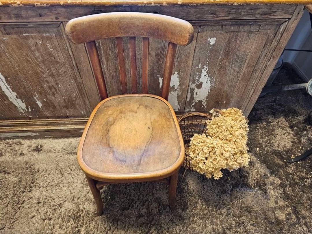 アンティーク　カフェチェアA 【送料込み】