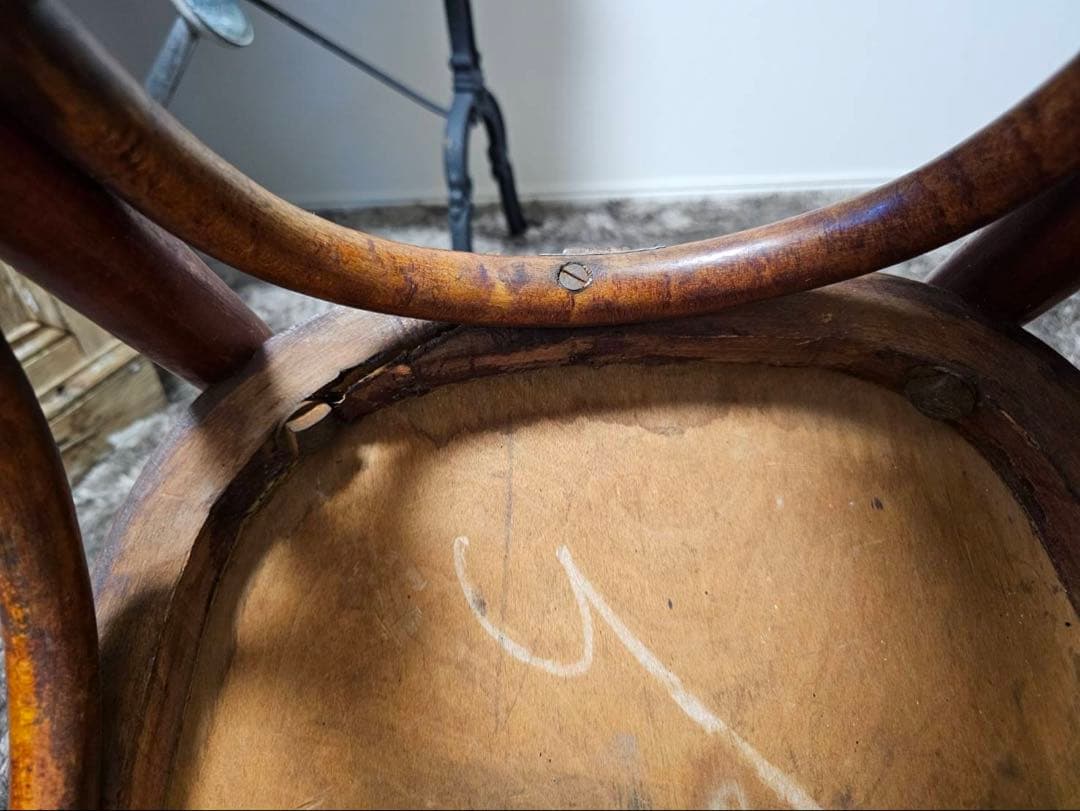 アンティーク　カフェチェアA 【送料込み】