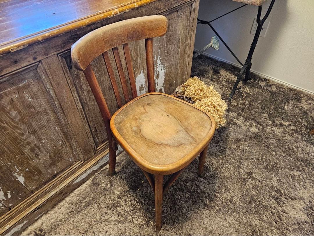 アンティーク　カフェチェアA 【送料込み】