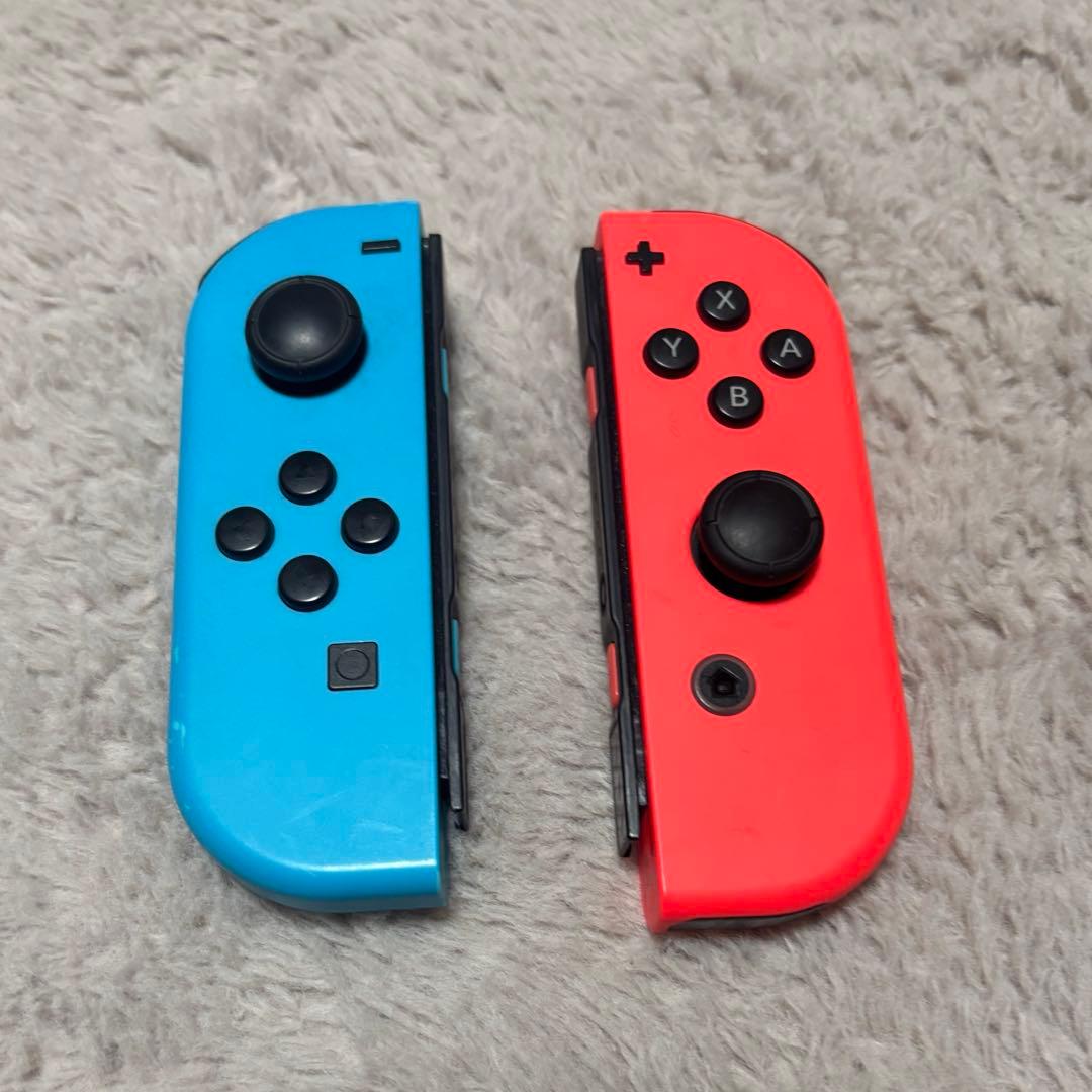 Nintendo Switch 本体 ネオンブルー/レッド箱あり SDカード付