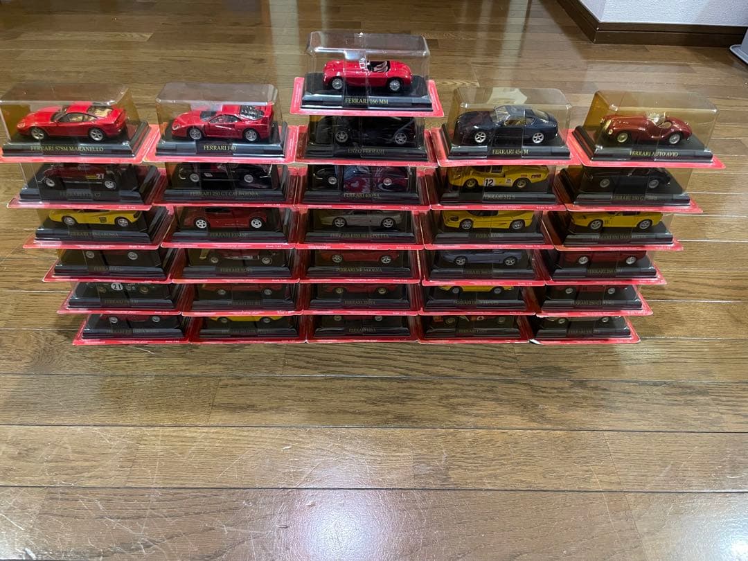 フェラーリコレクション ディアゴスティーニ 1/43スケール 31台