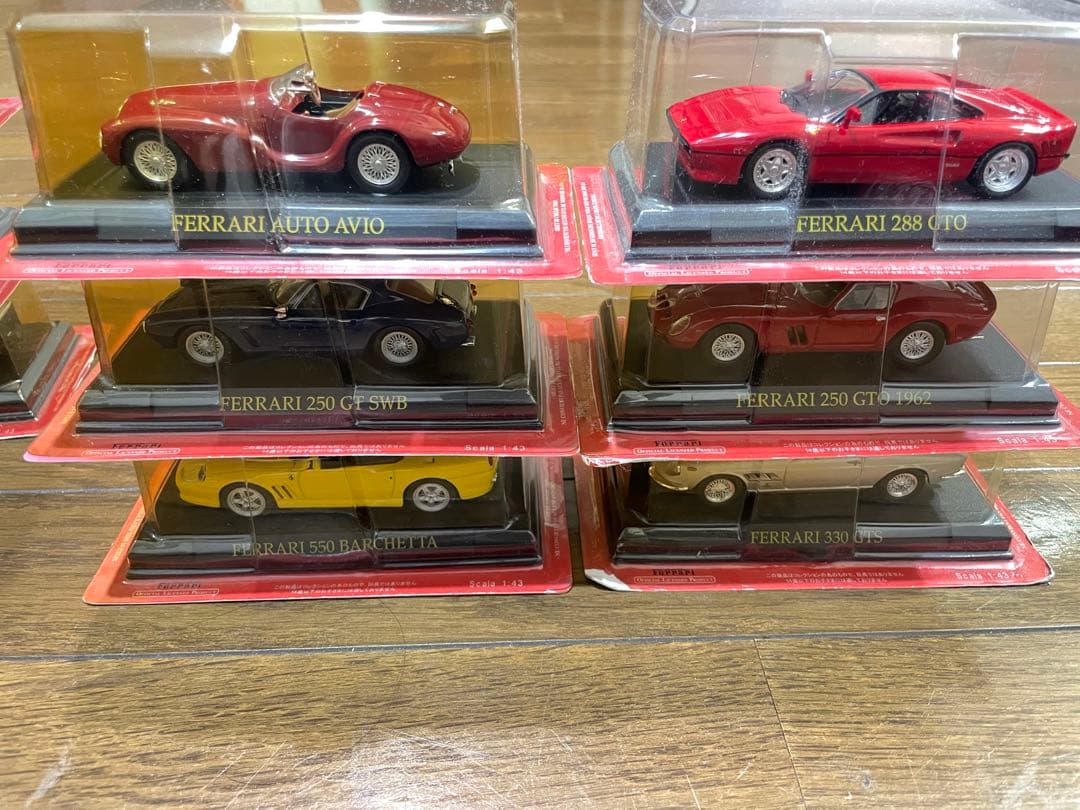フェラーリコレクション ディアゴスティーニ 1/43スケール 31台