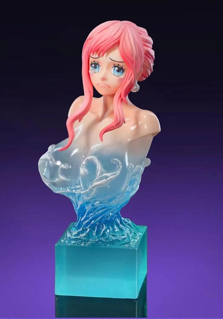 ワンピース しらほし Shirahosh 双頭彫 樹脂 彫刻 フィギュア