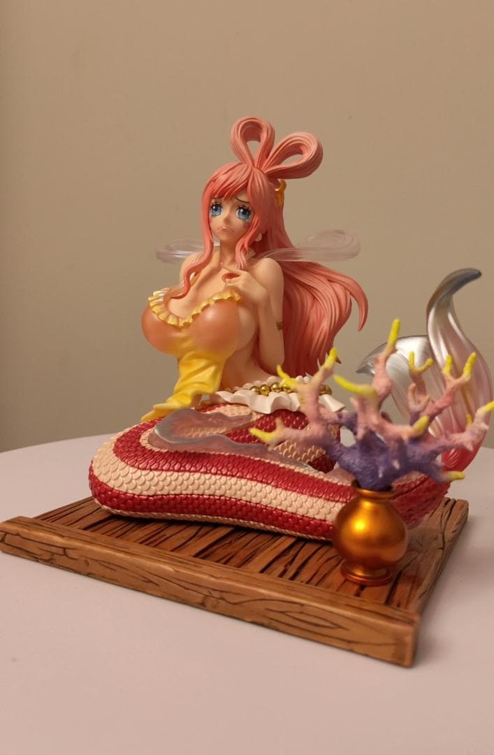 ワンピース しらほし Shirahosh 双頭彫 樹脂 彫刻 フィギュア