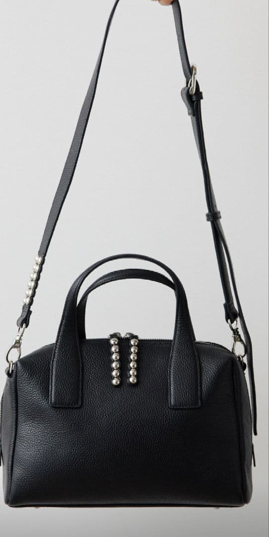 ear PAPILLONNER スタッズ　ボストンバッグ