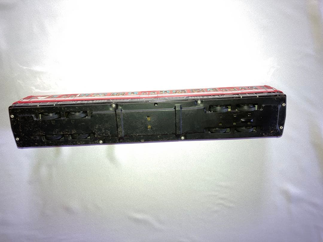 【まとめ売り4点】ブリキ　TONKA 救急車　ヘリ　汽車　イチコー　電車