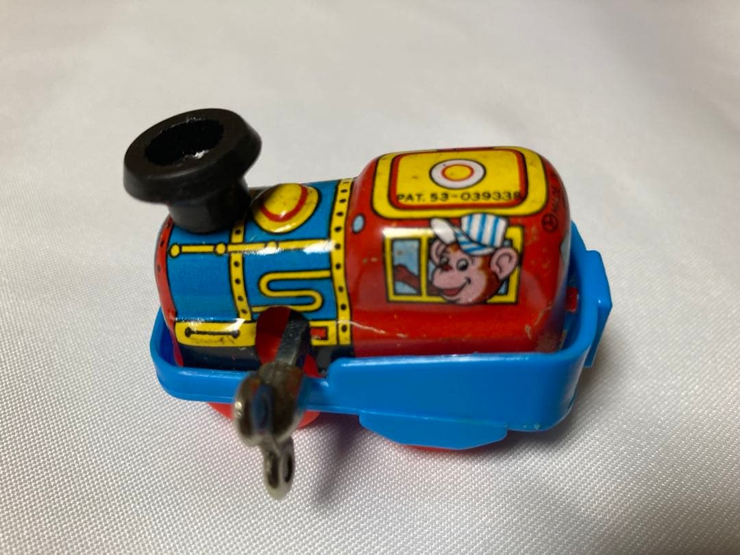 【まとめ売り4点】ブリキ　TONKA 救急車　ヘリ　汽車　イチコー　電車